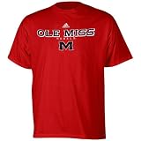 adidas Mississippi Rebels Cardinal True Basic T-shirt