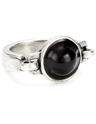 Low Luv by Erin Wasson Antiqued Sterling Silver-Plated Mini Dome Ring