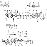 �_�C��(Daiwa) �A���t��X103L TYPE-F �p�[�c:�h���C�u�M���[(���iNo.077) 138:452