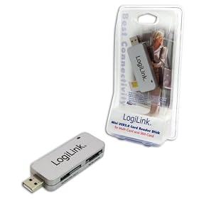 LogiLink CR0011 All-in-One SIM Card-Reader