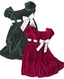 Sweet Heart Rose Baby Girl Velour Dress