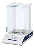 Mettler Toledo ML204 NewClassic Analytical Balance, 0.22kg Capacity and 0.0001g Readability with Draft Shield