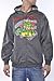 Teenage Mutant Ninja Turtles Fresh From The Sewer Hoodie Sweatshirt Charcoal