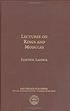 Lectures on rings and modules
