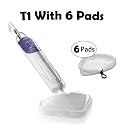 Reliable Steamboy T1 Chemical Free H2O Steam Floor Mop with 6 Microfiber Replacement Pads