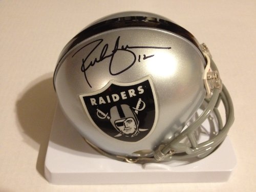 Oakland Raiders RICH GANNON Signed Autographed Mini Helmet COA