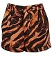 Zebra Tie Dye Print Short