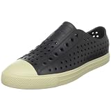 Native Unisex Jefferson Slip-On Sneaker, Jiffy Black, 12 M Men's/14 Women's