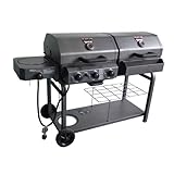 King-Griller by Char-Griller 5252 Double Play Gas and Charcoal Grill