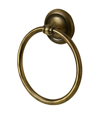 Bisk Porta Asciugamano Deco A.B. Ring Ottone