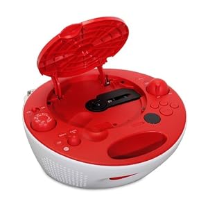 Sony ZSE5RED CD Boombox with Digital AM/FM Tuner