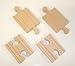New Adapter Tracks fit Thomas Wooden Railway and Brio train sets tracks and trains