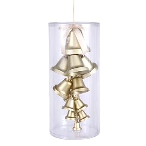 #!Cheap 17.7 X 8 Gold Bell Cluster