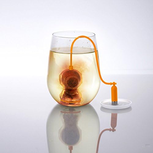 Deep Tea Diver Infuser Cute Scuba Diving Infuser Silicone Loose Leaf Tea Infuser