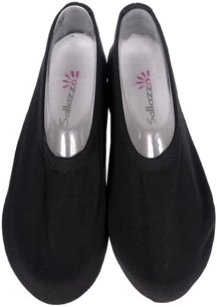 Sallazzo Mens Comfort On The Go Slipper Shoe Black Size 5