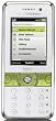 Sony Ericsson K660i UMTS Handy (Quadband, MP3-Player, Bluetooth, MemoryStickMicro-Slot) lime on white