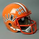 Illinois Fighting Illini 1983-87 'Jack Trudeau' Vintage Full Size Helmet