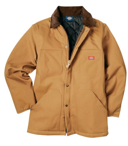 Dickies Men's Duck Zip Front Chore Coat under Work Wear in The Apparel Store