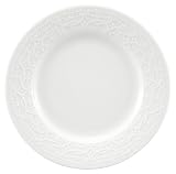 Nikko Ceramics Blanc Fleur Bread Plate 6 1/2