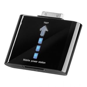 Zusatz-Akku 1000mAh - schwarz f�r iPod und iPhone (2G-3G)