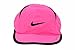Nike Girls Embroidered Swoosh Logo Pink Pow/Black Dri-Fit Baseball Cap Sz: 4/6X