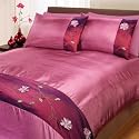 Petals Duvet Cover Set, Pink, Single