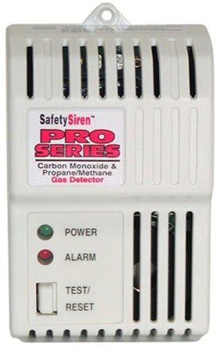 Safety Siren Combination Gas Detector Model HS80504