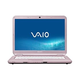 Sony VAIO VGN-NS235J/P 15.4-Inch Laptop (2.16 GHz Intel Dual-Core T3400 Processor, 4 GB RAM, 250 GB Hard Drive, Vista Premium) Pink