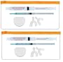 2 - Watts Power White 36% Professional Deep Stain Formula Teeth Whitening Kits with New FCP Anti-cavity, Enamel Booster Gels