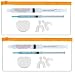 2 - Watts Power White 36% Professional Deep Stain Formula Teeth Whitening Kits with New FCP Anti-cavity, Enamel Booster Gels