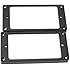 BQLZR Flat Humbucker Pickup Ring For LP SG Guitar Electric Black