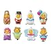 Disney Peek a Pooh Circus Series -- Set of 8 Winnie the Pooh Figures/charms