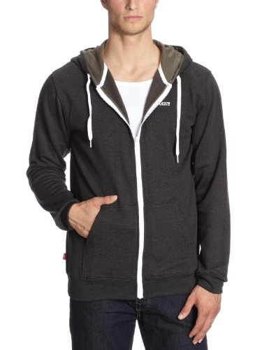 Vans Herren Sweatshirt Core Basics Zip Hoody, dark shadow heather, XL (XLG, Size 1041), VK Preisvergleich
