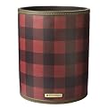 Woolrich Buffalo Check Wastebasket