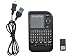 iPazzPort USB 2.0 Mini Wireless Keyboard for Windows - Black