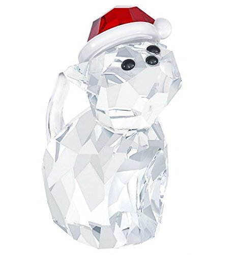 Swarovski #5060448 Cat with Santa's Hat