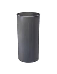 Office Product: Safco Products Round Wastebasket, 80 Quart, Charcoal, 9610CH - Safco Products
