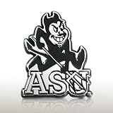 ASU Sundevil Chrome Car Emblem