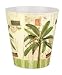 Boston International Decorative Melamine Waste Basket In Palm Design