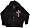 Trinity Blood: Blood Cross and Group Image Black Zip Hoodie, Adult Medium