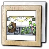 Review 3dRose LLC  / Fathers Day with a Black Widow Spider and Preying Mantis - 6 Inch Tile Napkin Holder