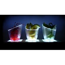 Fortune Products LB-513w Rectangle Light Base with White LED's, 13" Length x 5" Width x 1-1/4" Height