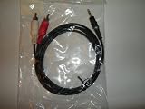 3.5mm Stereo Male To 2 RCA Male Cable 5 ft.