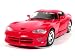 1997 Dodge Viper GTS diecast model car 1:18 scale die cast by Maisto - Red