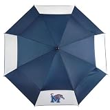 Memphis Tigers 62 WindSheer II Golfers Auto-Open Umbrella NCAA College Athletics