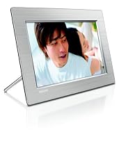 Philips 10FF3CME/05 10 inch LCD Digital Photoframe With Real Metal Finish
