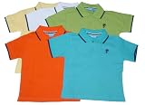 Infant Boys' Polo Shirt with Short Sleeves and Embroidery