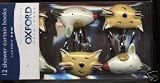 Cat & Dog Shower Curtain Hooks (Rings) Made by Oxford for Bathroom