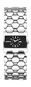 Versus By Versace Ladies 'Night & Day' Stainless Steel Hexagon Design Bracelet Watch