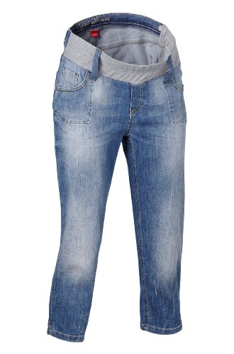 ESPRIT Maternity Damen Umstandsmode Hose, C84005, Gr. 36 (36), Blau (930 Stonewash) Preisvergleich